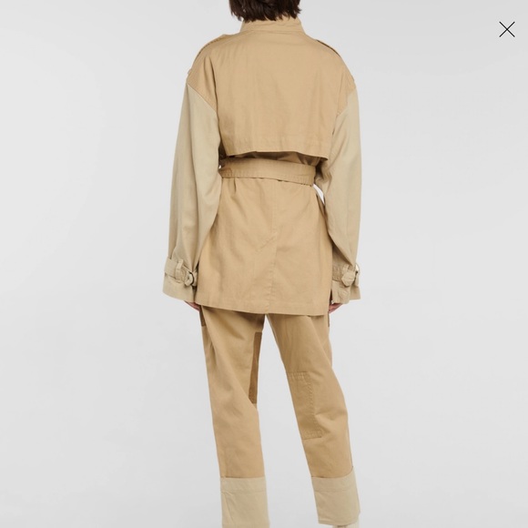 Isabel Marant Étoile Veste Kelly Cotton and Linen Beige Jacket size 42. - Picture 2 of 7